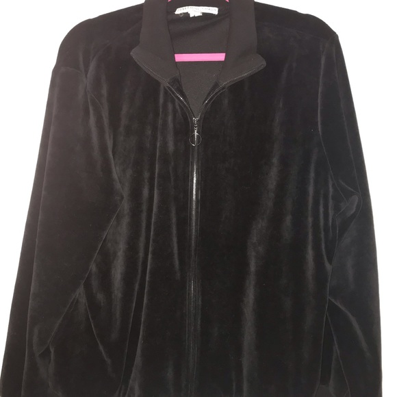 Josephine Chaus Velour Jacket - Picture 1 of 2